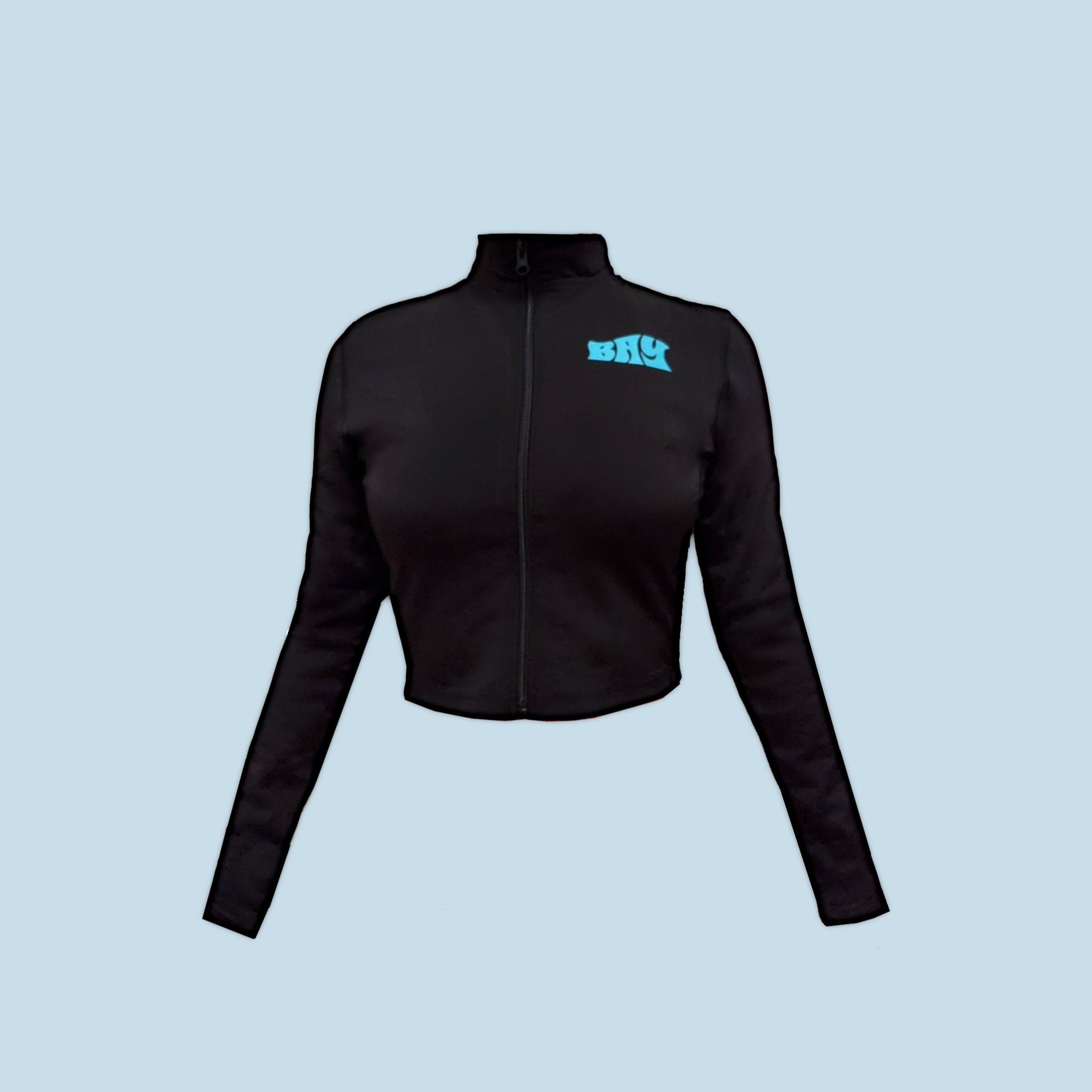 Cropped Zip Rashguard - Baycation Co.
