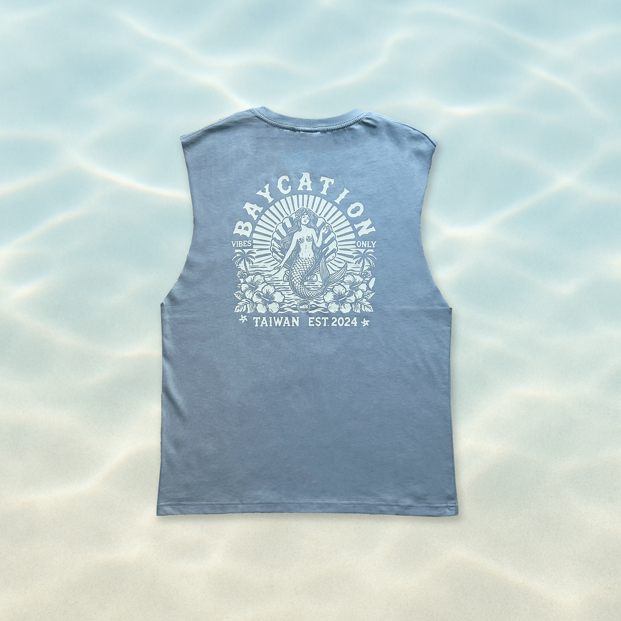 Mermaid Cutoff Tank - Baycation Co.