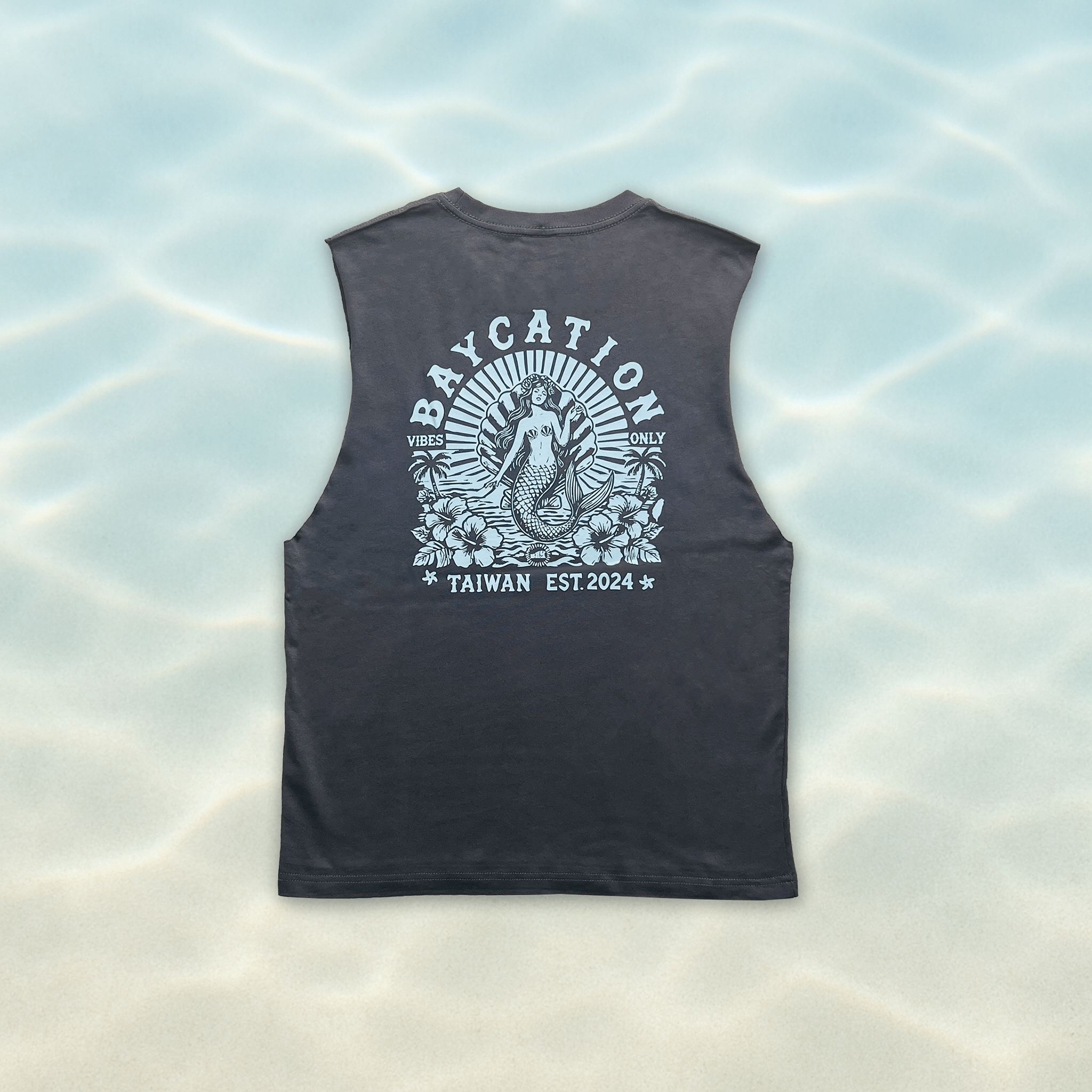 Mermaid Cutoff Tank - Baycation Co.