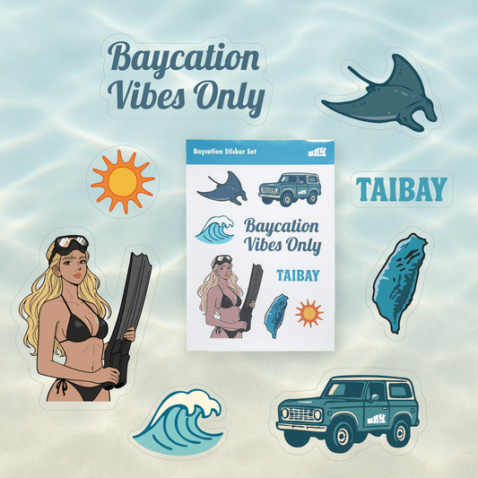 Sticker Set - Baycation Co.